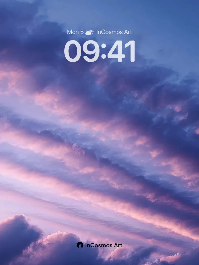 Velvet Sky Wallpaper with Sunset Threads