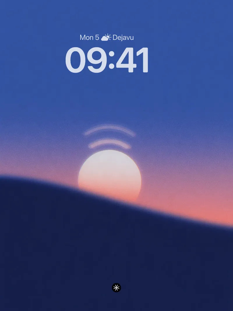 Sunset Gradient Wallpaper wallpaper for iPhone, iPad & Mac