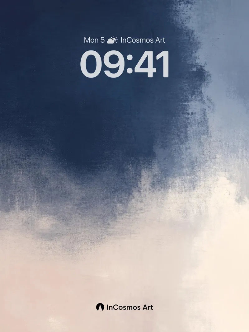 Velvet Sky Wallpaper with Clouded Horizon