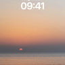 Serenity Horizon Wallpaper with Distant Sun wallpaper for iPhone, iPad & Mac