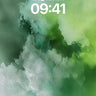Whispering Moss Wallpaper with Ethereal Veils wallpaper for iPhone, iPad & Mac