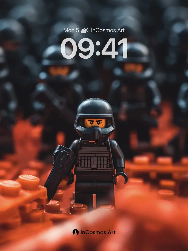 Shadowed Legion Wallpaper with Tactical Precision