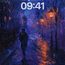 Nocturnal Echo Wallpaper with Crimson Reflections wallpaper for iPhone, iPad & Mac