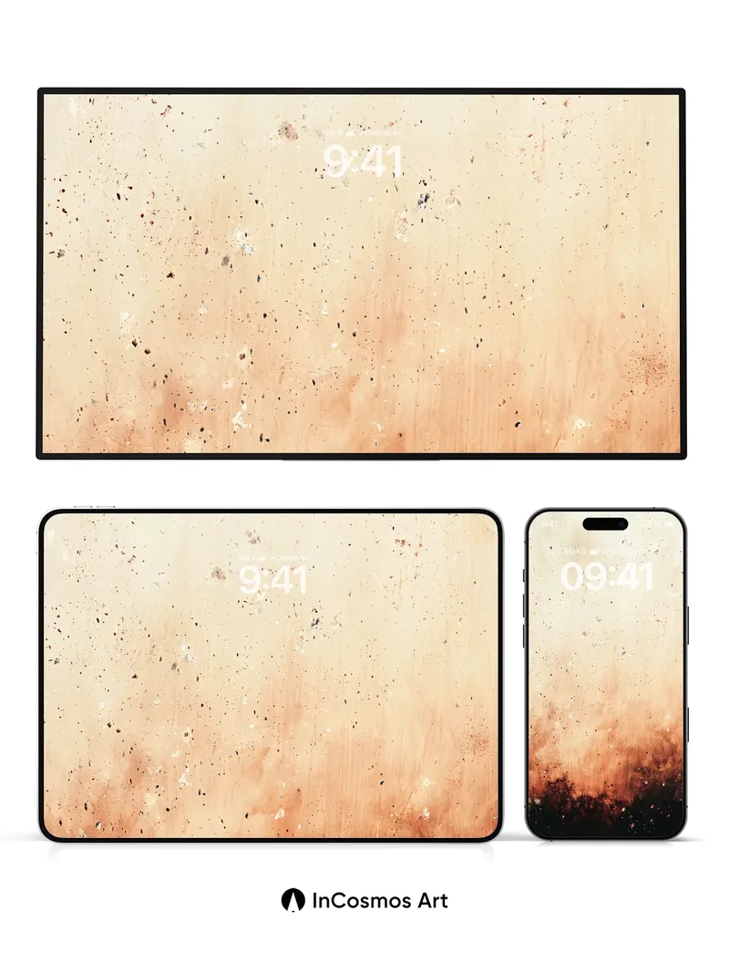 Burnt Horizon Wallpaper with Charred Echoes