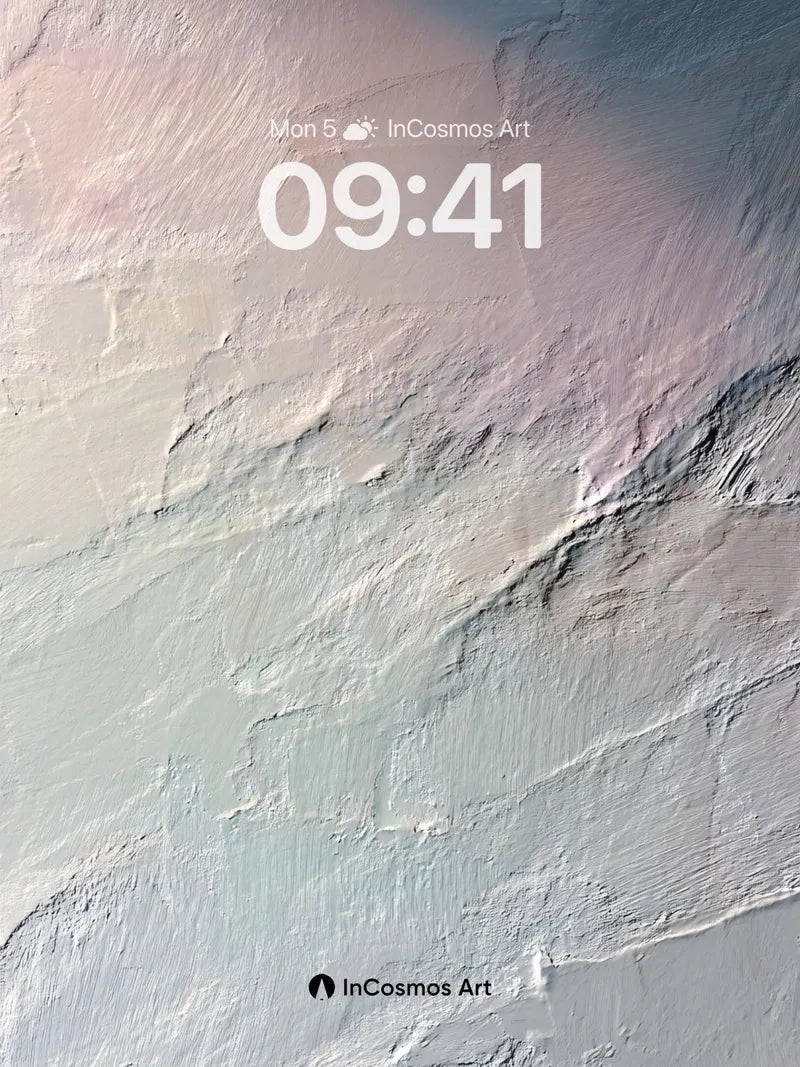 Soft Hush Wallpaper with Ethereal Light Veils