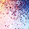 Cosmic Drift Wallpaper with Floating Particles wallpaper for iPhone, iPad & Mac