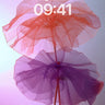 Floating Tulle Wallpaper with Ethereal Hues wallpaper for iPhone, iPad & Mac