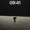 Lonely Rainfall Wallpaper with Starlit Drizzle wallpaper for iPhone, iPad & Mac