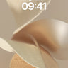 Satin Whisper Wallpaper with Floating Forms wallpaper for iPhone, iPad & Mac