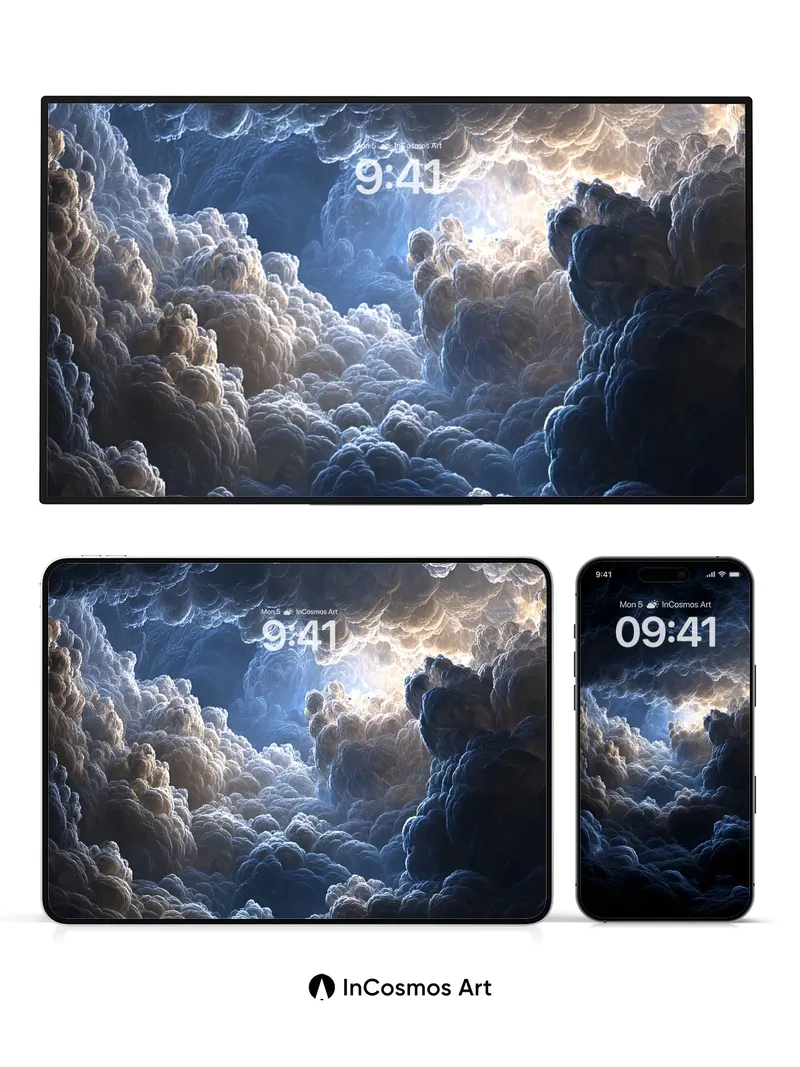 Stormlit Vault Wallpaper with Celestial Breathing