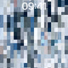 Digital Rainfall Wallpaper in Pixelated Blues wallpaper for iPhone, iPad & Mac