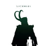 Shadowed Mischief Wallpaper with Horned Silhouette wallpaper for iPhone, iPad & Mac