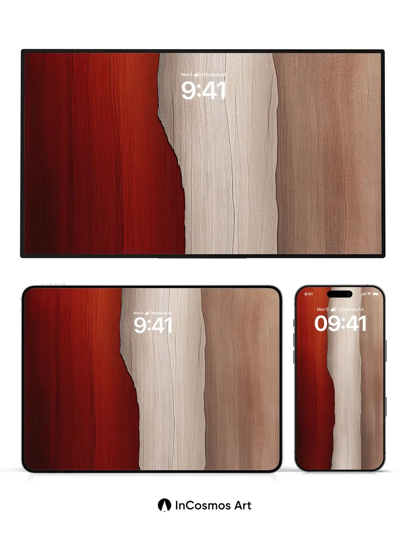 Velvet Divide Wallpaper with Torn Light