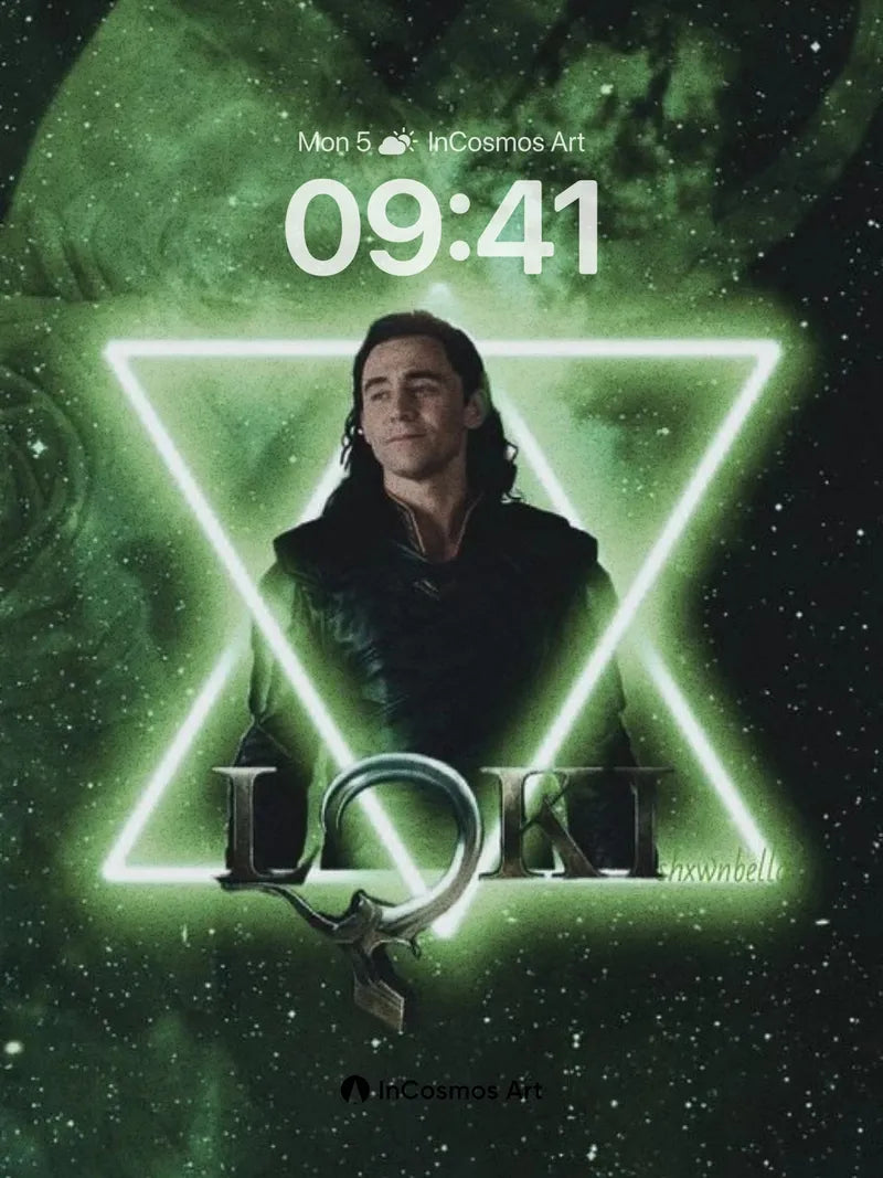 Cosmic Mirage Wallpaper with Celestial Geometry