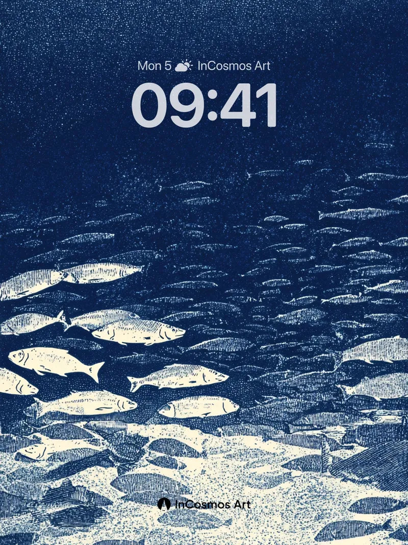 Silent School Wallpaper with Deep Sea Hush