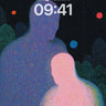 Stellar Silhouettes Wallpaper with Floating Orbs wallpaper for iPhone, iPad & Mac