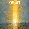 Golden Rift Wallpaper with Whispering Crowds wallpaper for iPhone, iPad & Mac