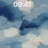 Ethereal Cloudscape Gradient Flow Wallpaper wallpaper for iPhone, iPad & Mac