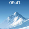 Silent Summit Wallpaper with Frozen Light wallpaper for iPhone, iPad & Mac