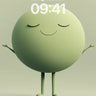 Serenity Sphere Wallpaper with Closed Eyes wallpaper for iPhone, iPad & Mac