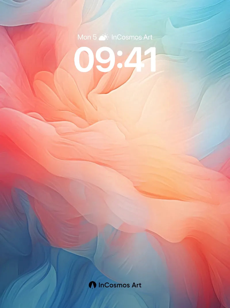 Breathing Sky Wallpaper with Liquid Light