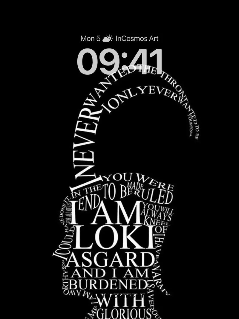 Dark Sovereign Wallpaper with Word Sculpture