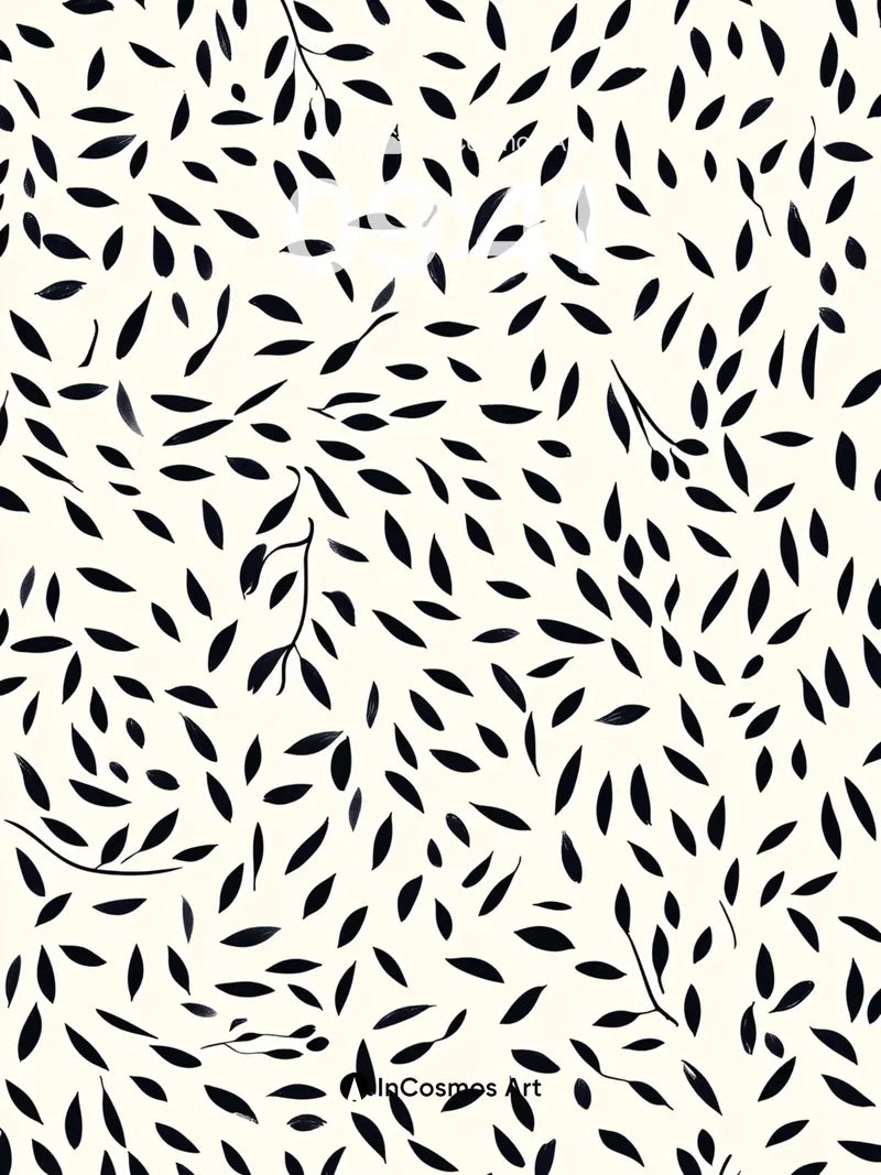 Whispering Leaf Wallpaper with Silent Branches