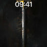 Shadowed Steel Wallpaper with Golden Embers wallpaper for iPhone, iPad & Mac
