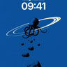 Cosmic Octopus Wallpaper with Ringed Orbit wallpaper for iPhone, iPad & Mac
