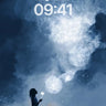 Whispering Dandelion Wallpaper with Celestial Bloom wallpaper for iPhone, iPad & Mac