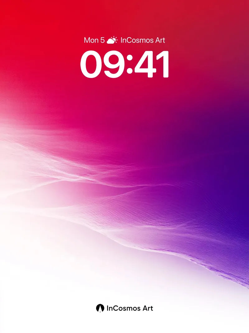 Luminous Veil Wallpaper with Ethereal Flow