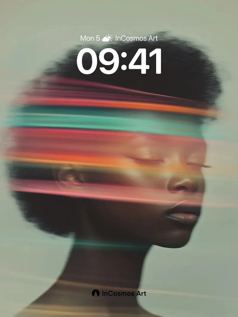 Spectral Serenity Wallpaper with Motion Veil