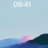 Serene Sunset Gradient Background wallpaper for iPhone, iPad & Mac