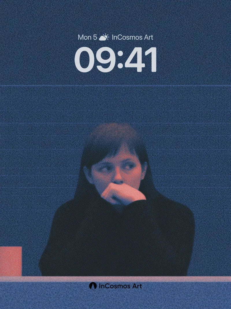 Midnight Contemplation Wallpaper with Subtle Hues