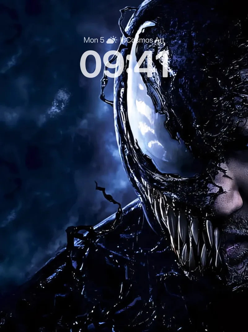 Dark Fusion Wallpaper with Venomous Split