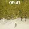 Golden Canopy Wallpaper with Silent Riders wallpaper for iPhone, iPad & Mac