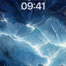 Electric Frost Wallpaper with Celestial Veins wallpaper for iPhone, iPad & Mac