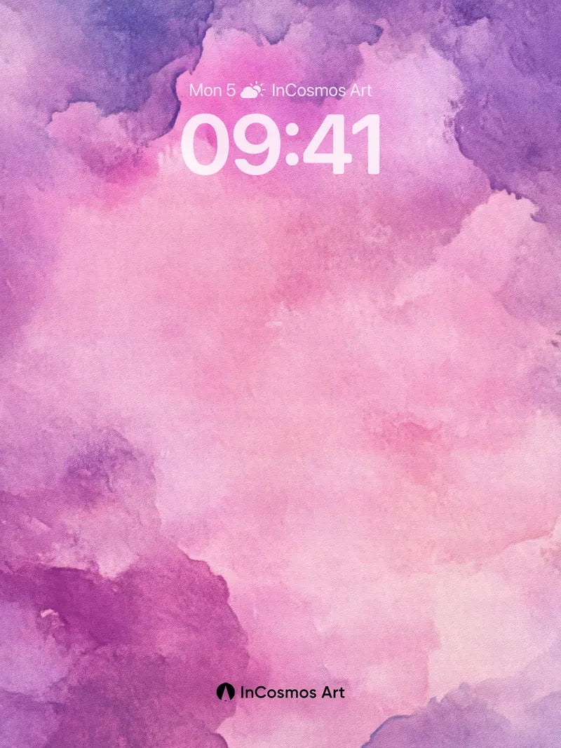 Luminous Veil Wallpaper with Ethereal Hues