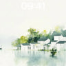 Serenity Mirage Wallpaper with Ink-Washed Reflections wallpaper for iPhone, iPad & Mac