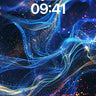 Cosmic Veil Wallpaper with Starlit Trails wallpaper for iPhone, iPad & Mac