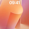 Luminous Fold Wallpaper with Soft Gradient Hues wallpaper for iPhone, iPad & Mac