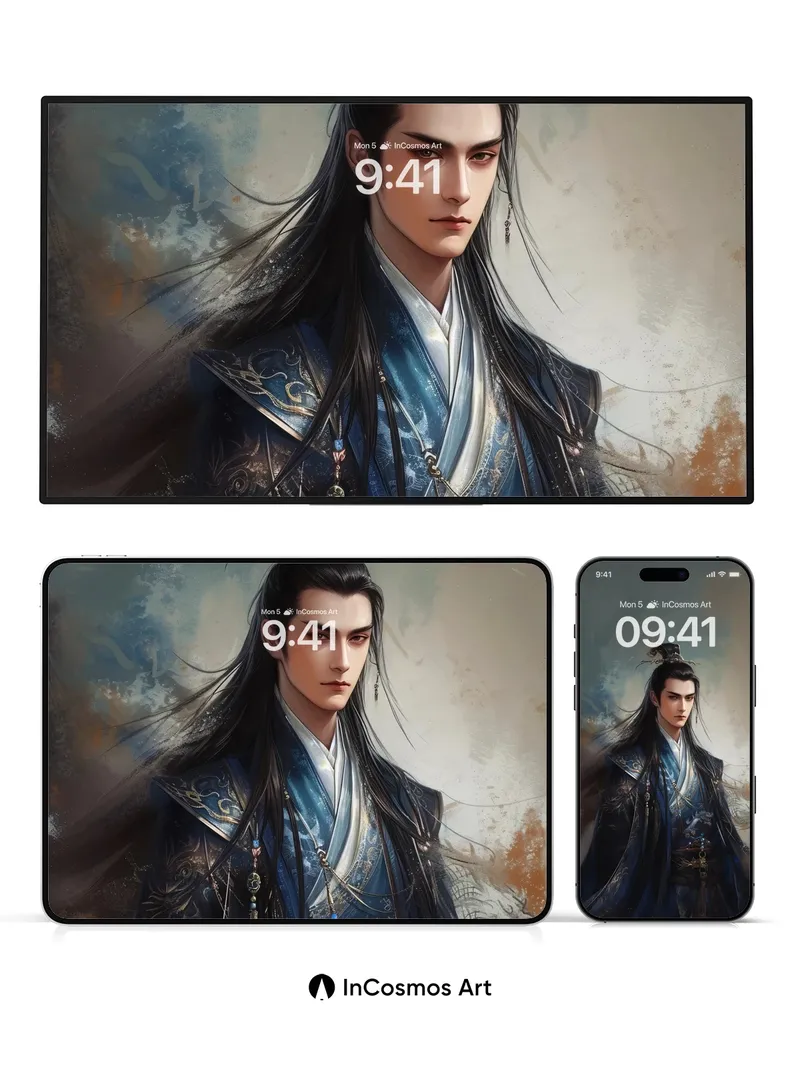 Mystic Drift Wallpaper with Dragon Veins