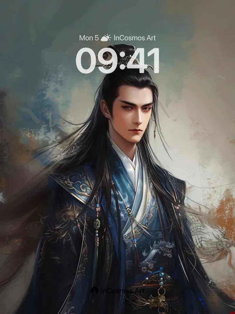 Mystic Drift Wallpaper with Dragon Veins