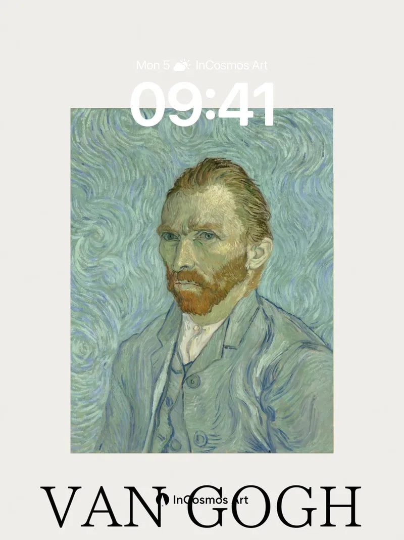 Whirlwind Gaze Wallpaper with Van Gogh's Soul wallpaper for iPhone, iPad & Mac