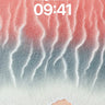 Serenity Wave Wallpaper with Cracked Light Veins wallpaper for iPhone, iPad & Mac