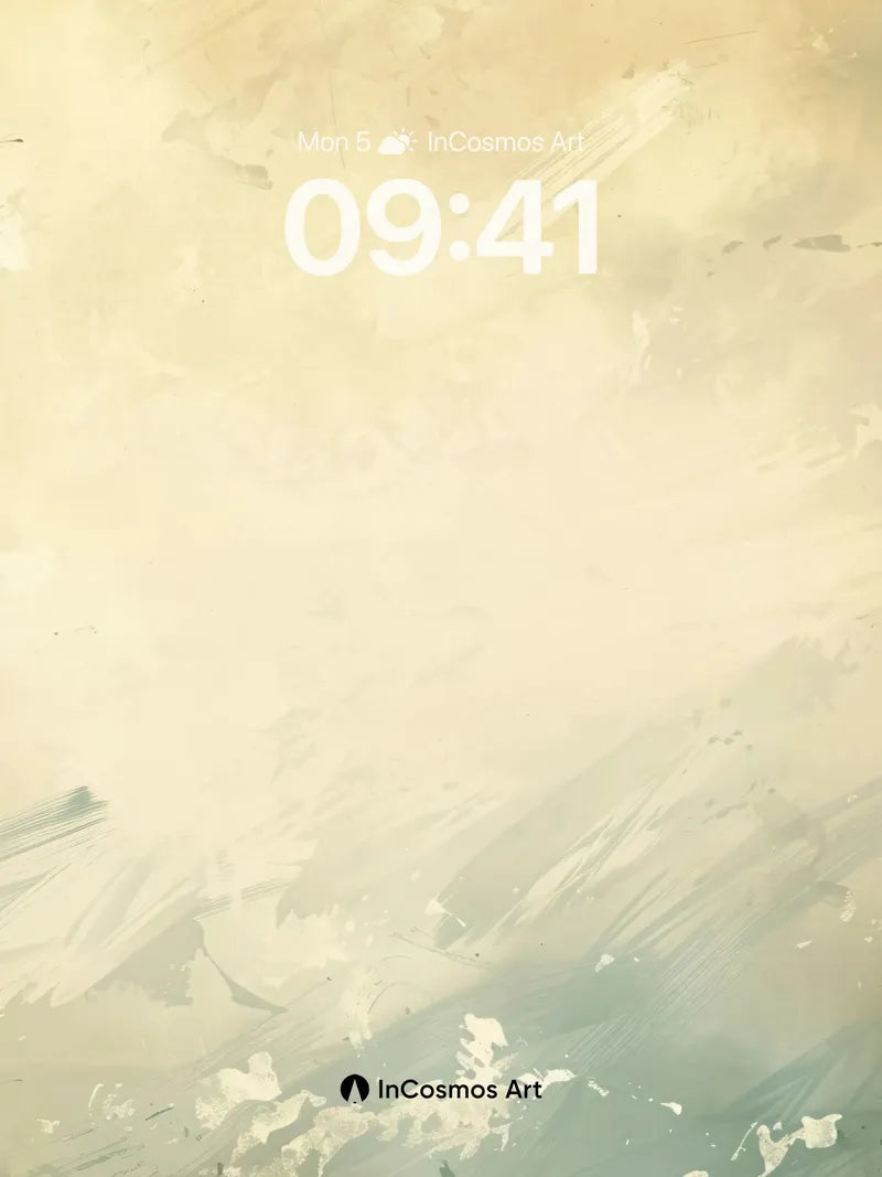 Soft Haze Wallpaper with Ethereal Brushstrokes
