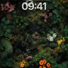 Midnight Garden Wallpaper with Hidden Blooms wallpaper for iPhone, iPad & Mac