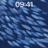 Serenity Swarm Wallpaper with Indigo Currents wallpaper for iPhone, iPad & Mac