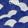 Serenity Wave Wallpaper in Indigo Depth wallpaper for iPhone, iPad & Mac