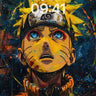 Electric Storm Wallpaper with Painted Fire wallpaper for iPhone, iPad & Mac
